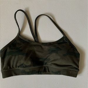 Lululemon Camo sports bra